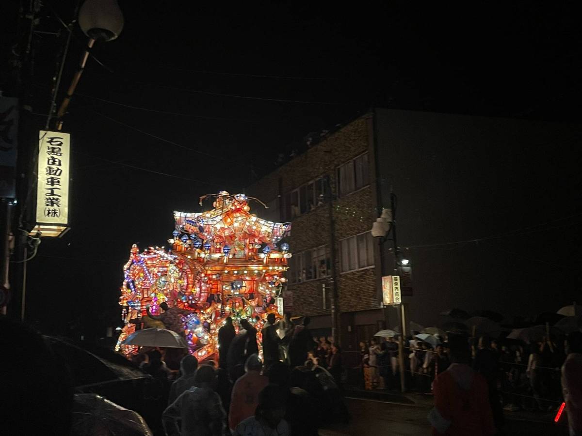 Tonami Matsuri: clash of colourful&nbsp;floats